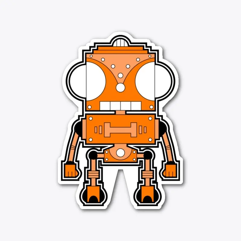 Monkey Robot Orange