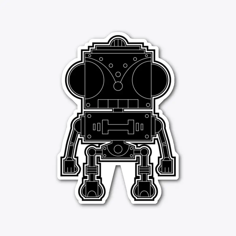 Monkey Robot Black