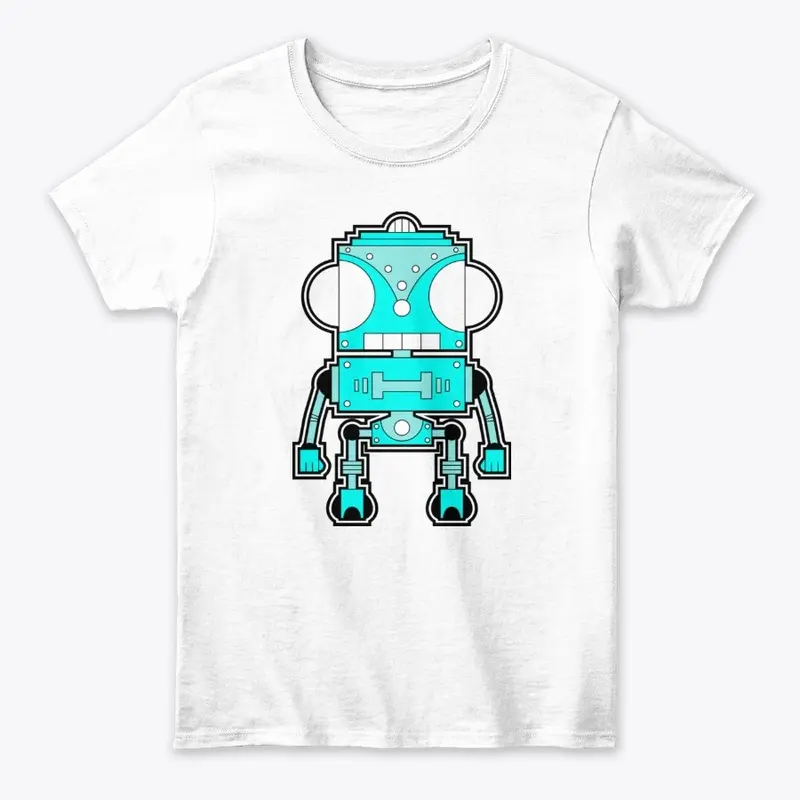 Monkey Robot Aqua